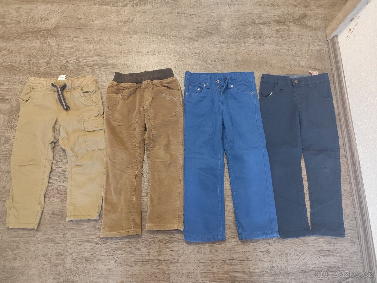 4x kalhoty