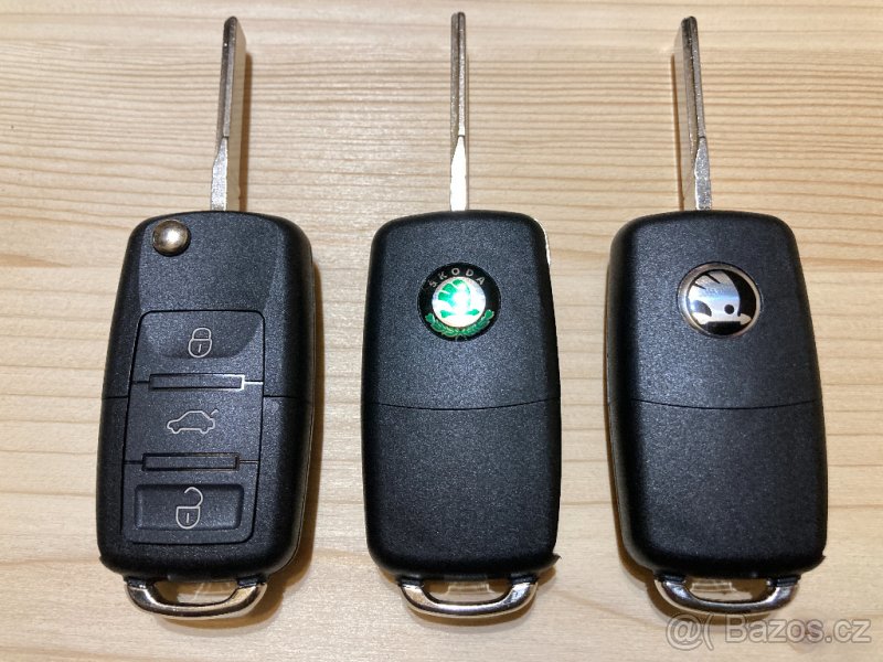 Nový klíč Škoda Fabia I, Fabia II, Octavia I, Octavia II