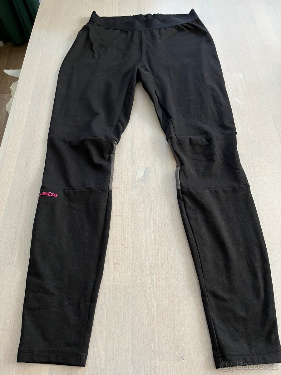 Dámské spodní lyžařské kalhoty 500 černé vel M