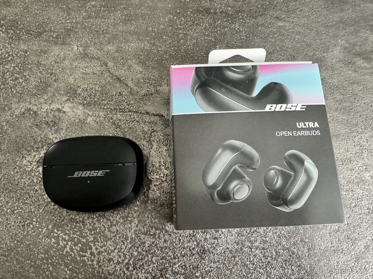 Bezdrátová sluchátka Bose Ultra Open Earbuds - černá