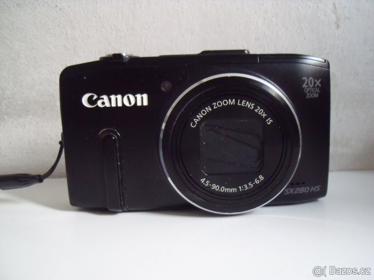 Canon SX280HS 12,1MPX + baterie+ nabíječka