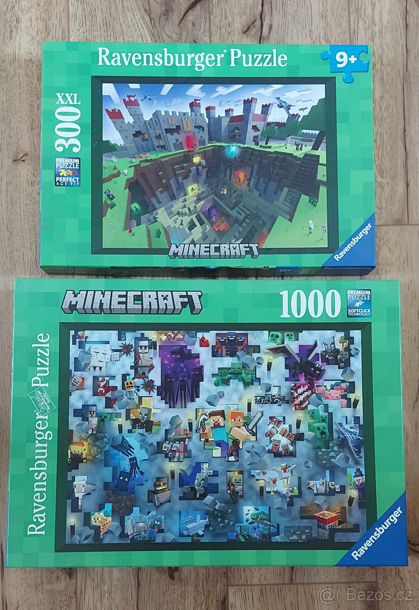 Puzzle Minecraft (2 kusy)