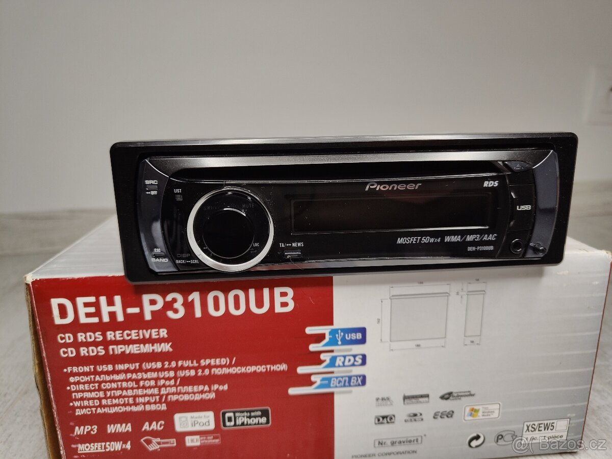Autoradio Pioneer DEH-P3100ub