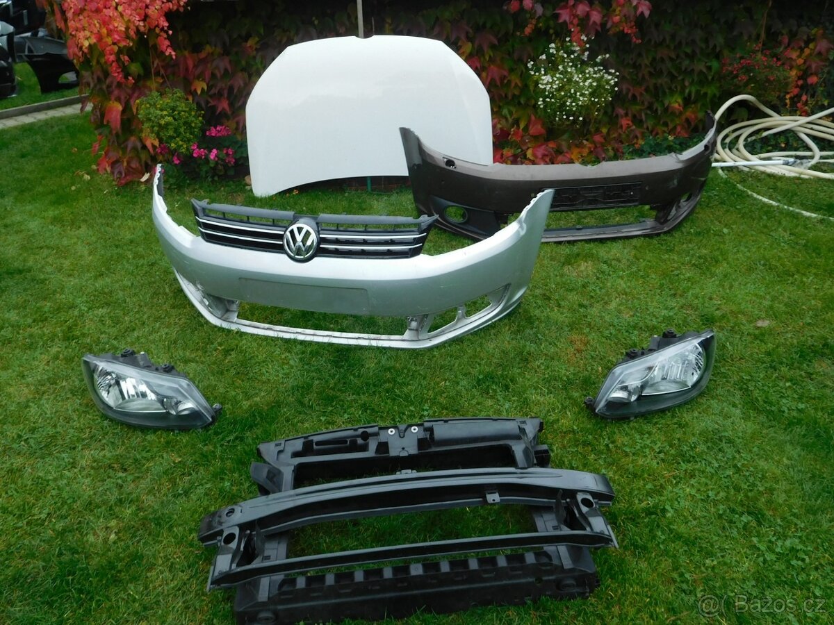 predek caddy touran 10-16 stena naraznik xenon NA LAK