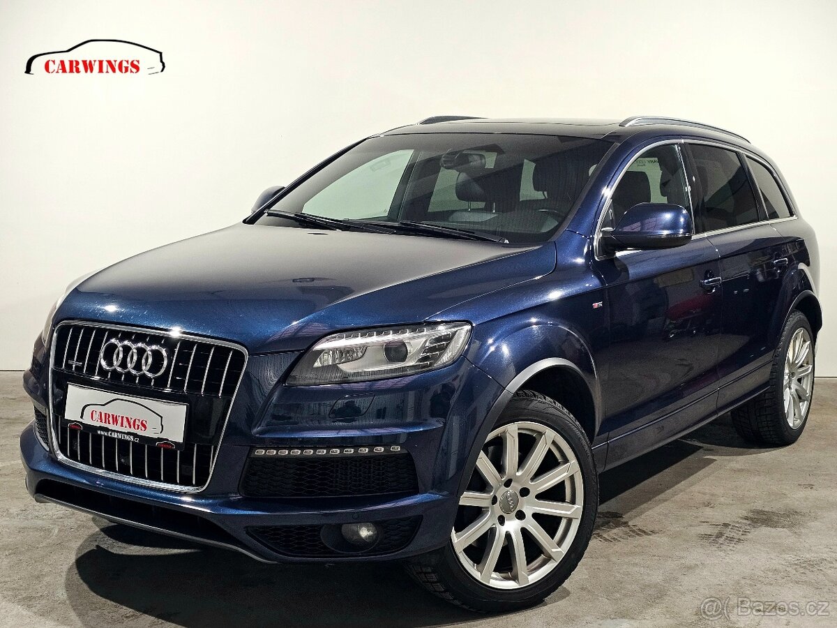 Audi Q7, 4.2TDI V8 250kW Quattro 7 míst S-Line