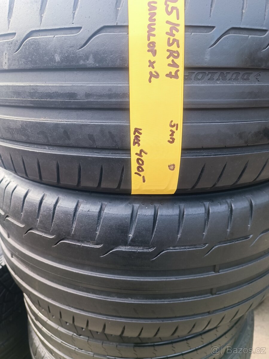 225/45r17 letní Dunlop x2