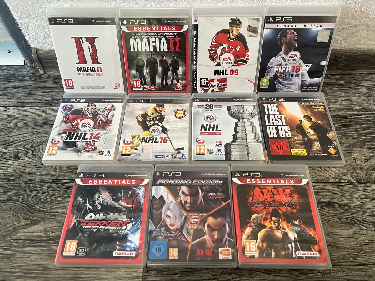 PLAYSTATION 3 HRY - top stav