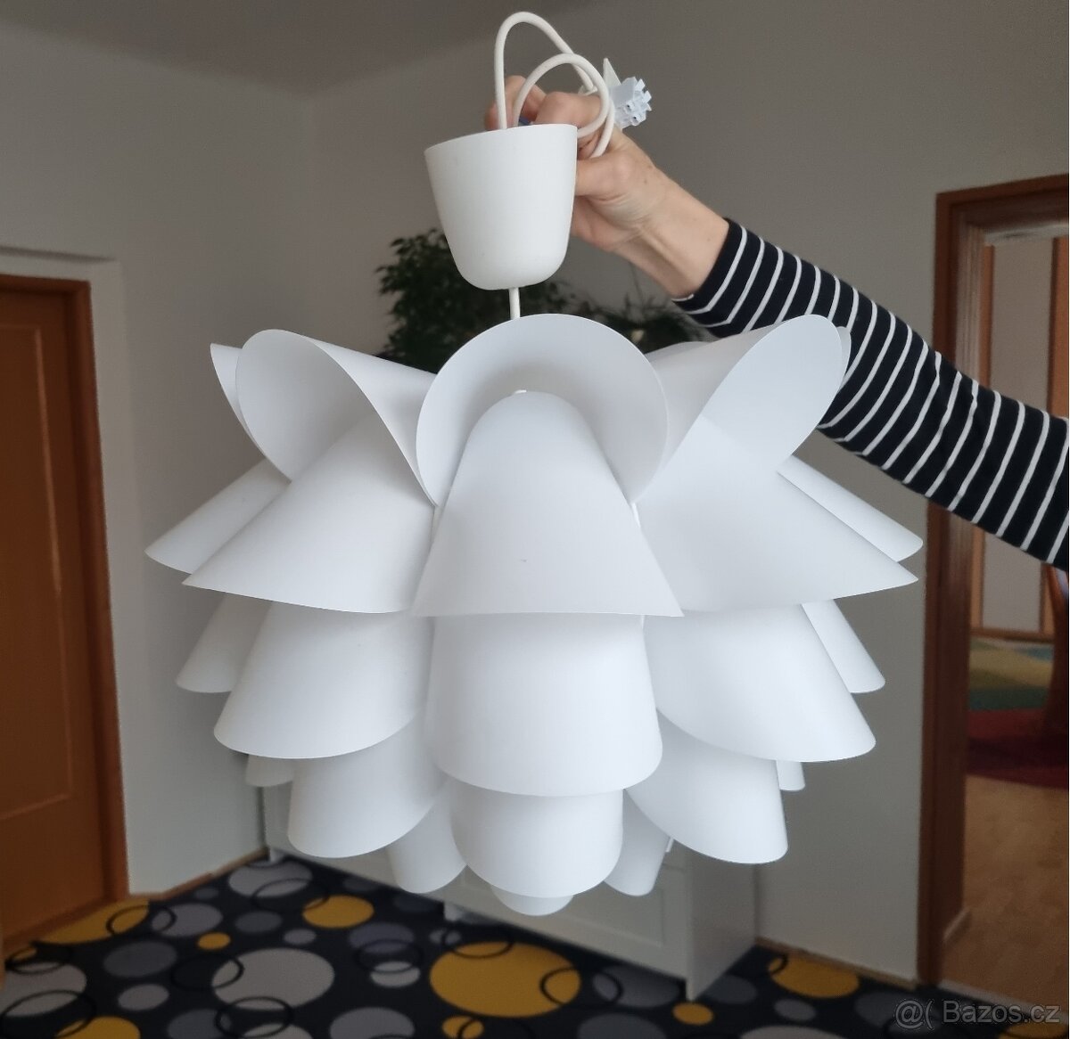 Ikea Knappa - lustr, závěsná lampa - včetně LEDky