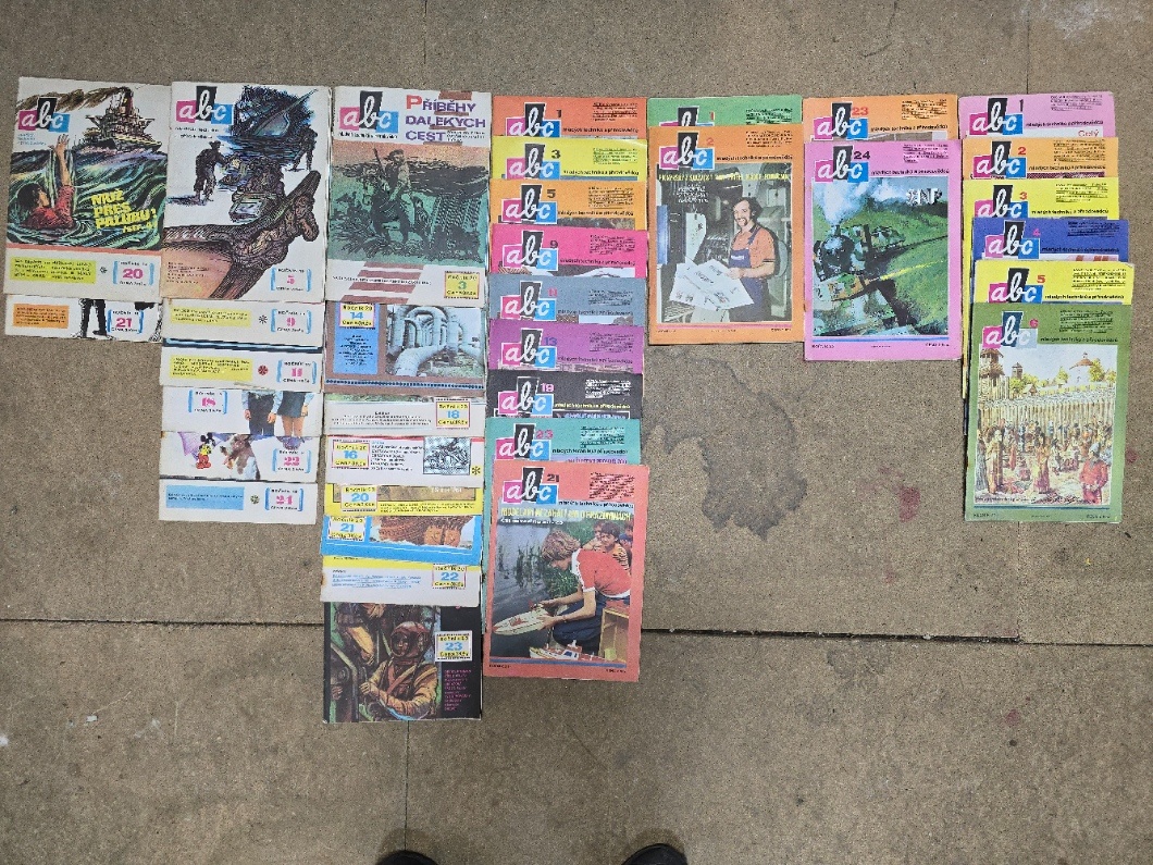 Časopisy ABC - 35 ks