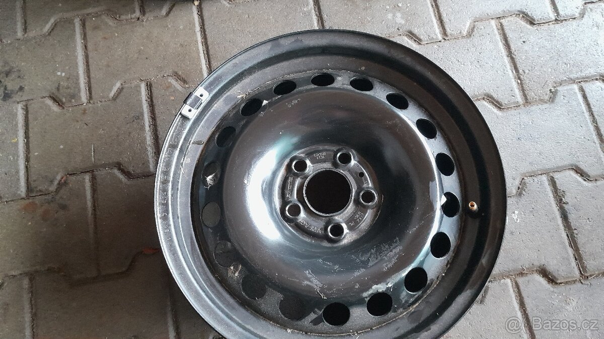 Prodám 4x plechové disky R15 Škoda Fabia 2 NOVÉ