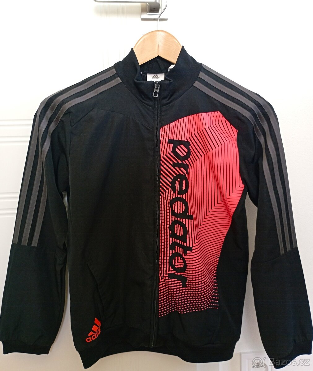🧥 Adidas Predator větrovka 140 cm – Kvalita, styl a pohodlí