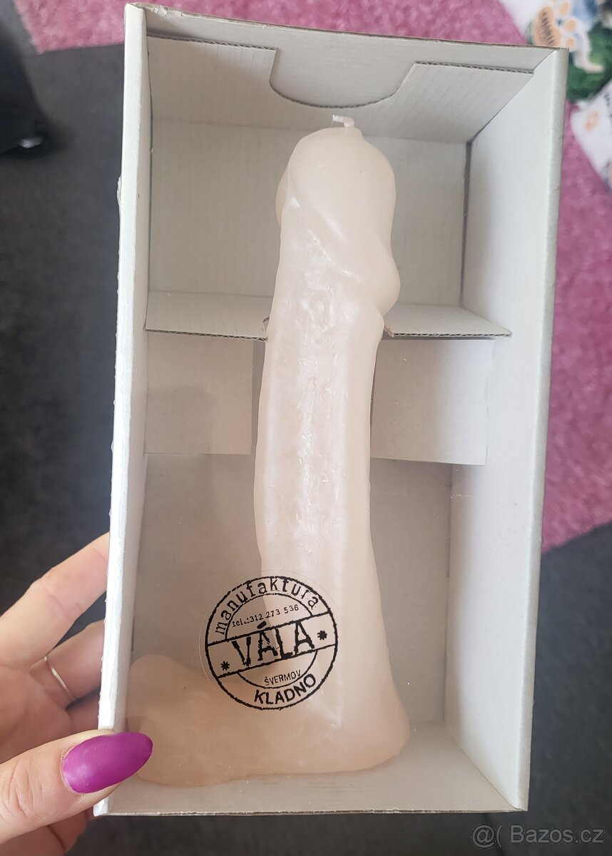Svíčka vtipna -penis