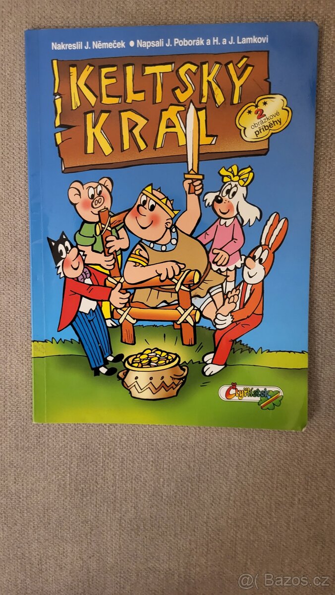 dětský komiks Čtyřlístek Obrázky z moderních československýc