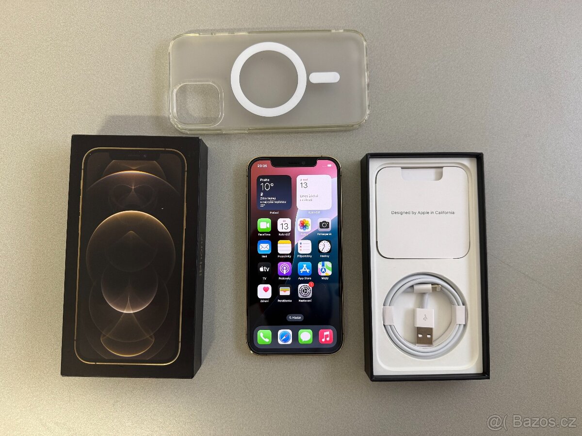 Apple iPhone 12 Pro, Gold, 128GB