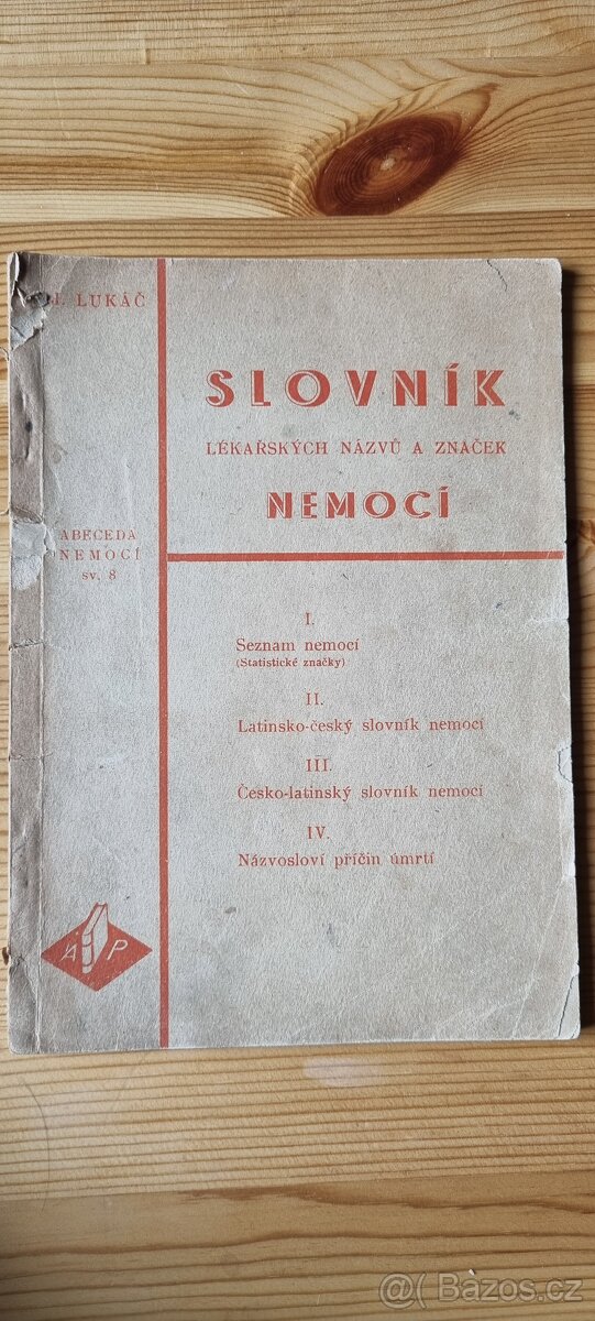 Slovník lékařských názvů a značek NEMOCI