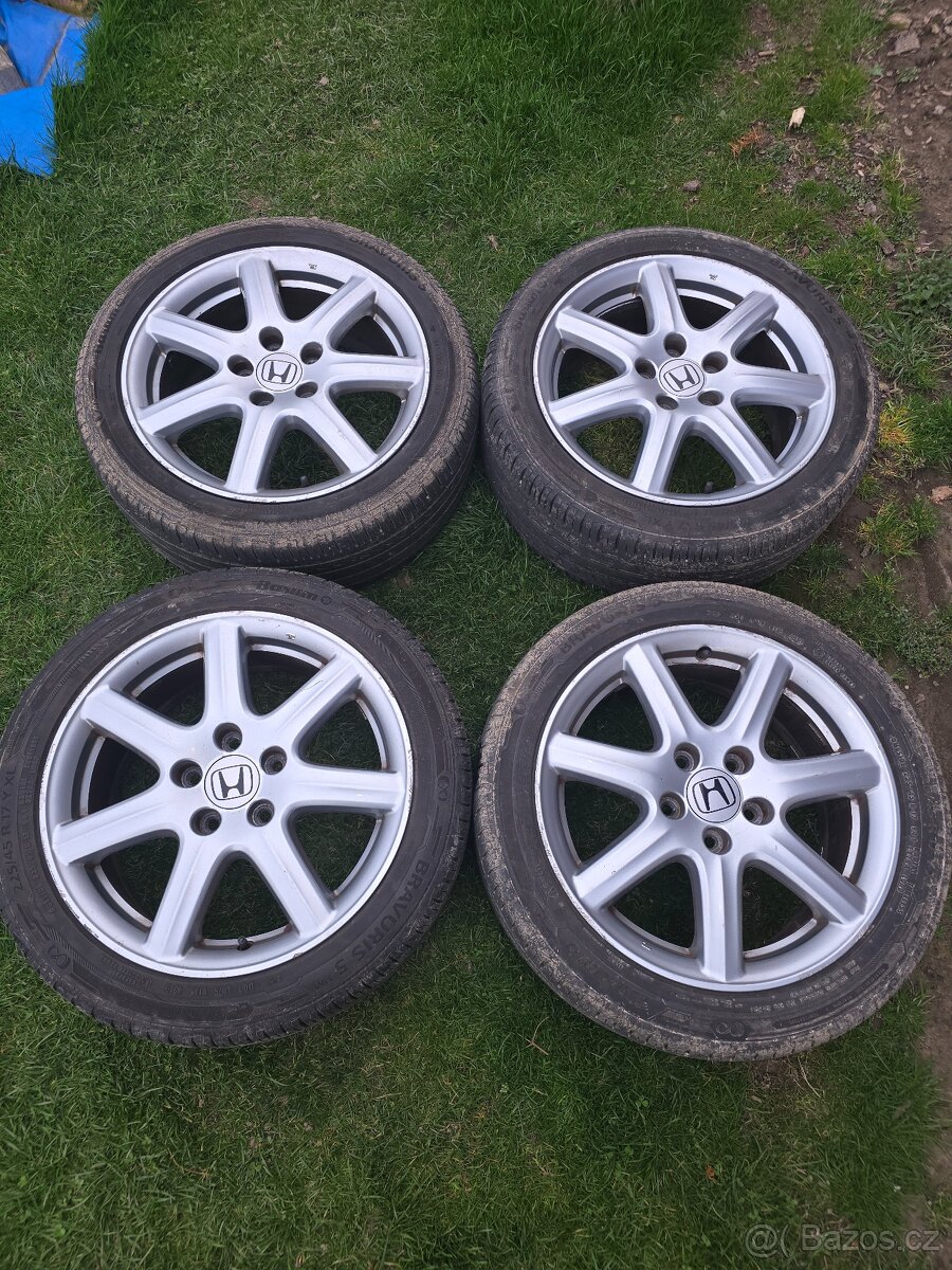 Prodám disky Honda 5x114.3 17"