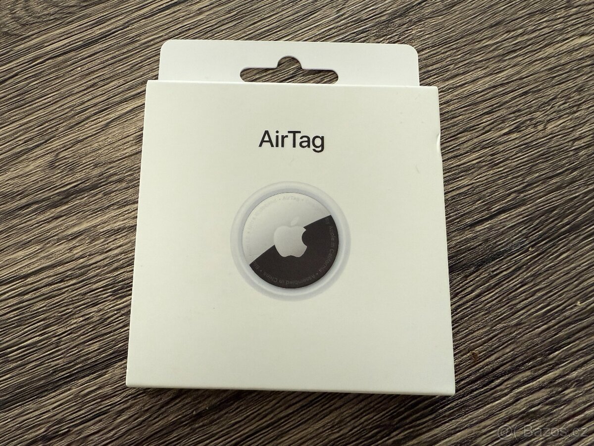 Nový Apple AirTag originálně zabalený
