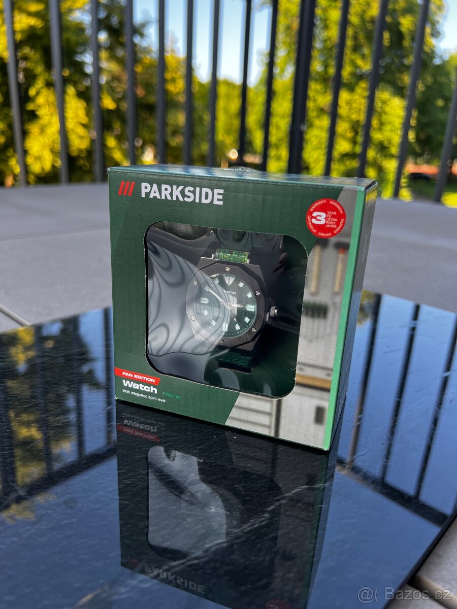 Parkside hodinky-zelené