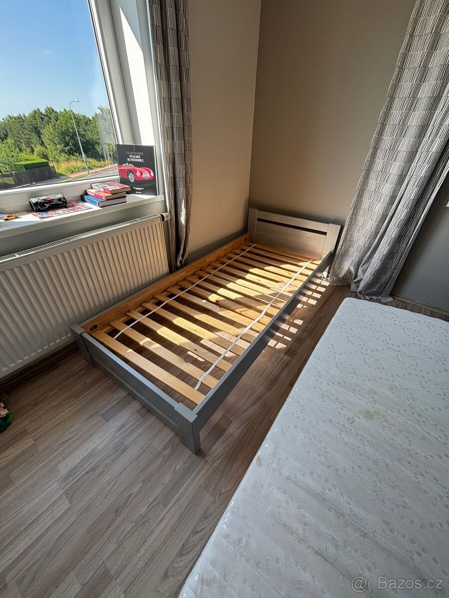Postel 90x200 zdarma. REZERVACE