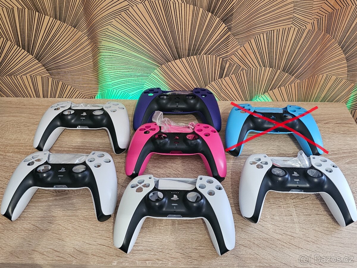 Originální kryty pro ovladače PS5