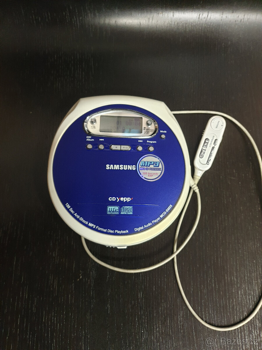 Samsung MCD SM55, MP3/CD přehrávač