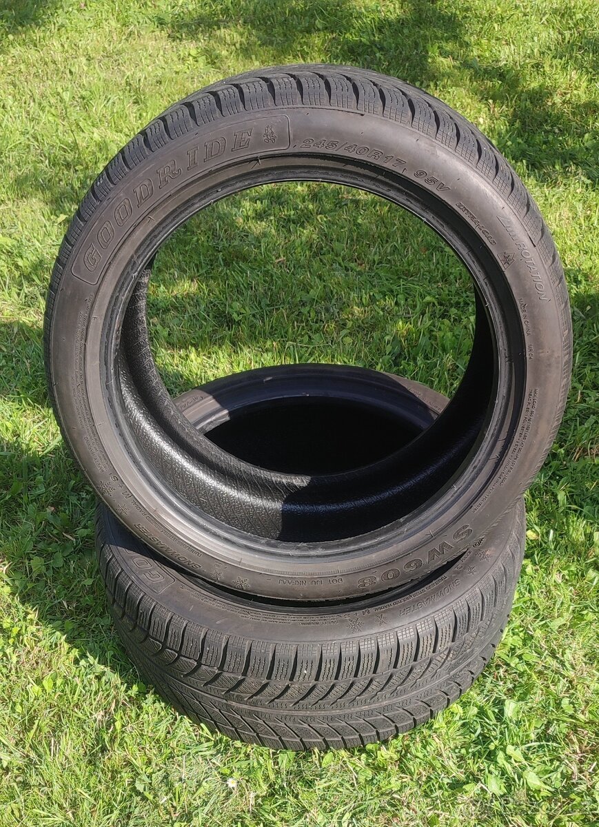 Zimní pneu Goodride 245/40 R17 95V