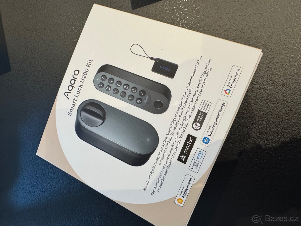 Chytrý zámek Aqara Smart Lock U200 Kit