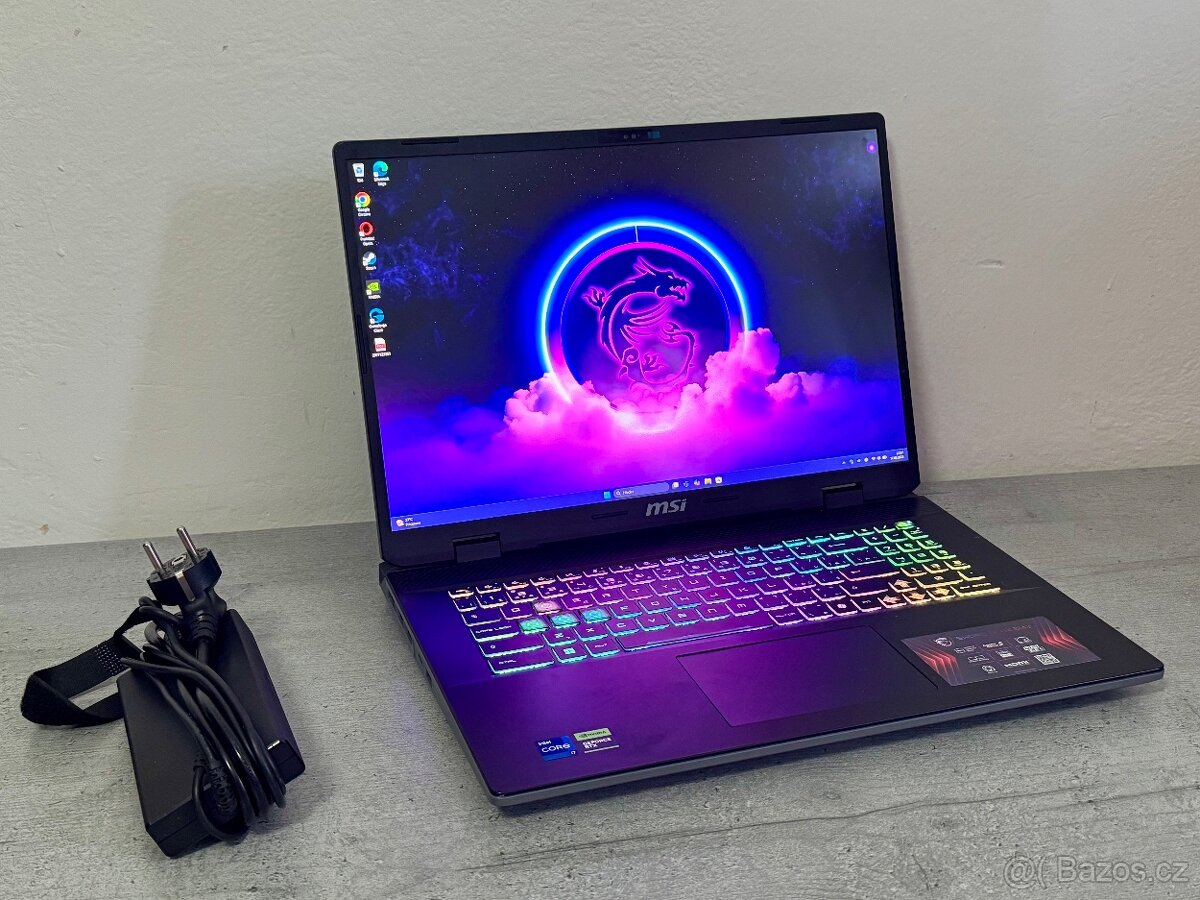 HERNÍ NOTEBOOK MSI I7 14650HX/32GB RAM/RTX 4060/1TB SSD