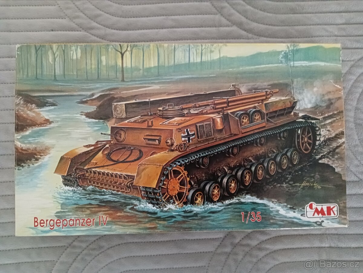 Model tank 1:35 Panzer IV Bergenpanzer