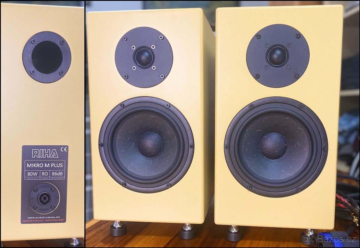 Repro soustava RIHA Mikro M Plus (Scan Speak Prestige)