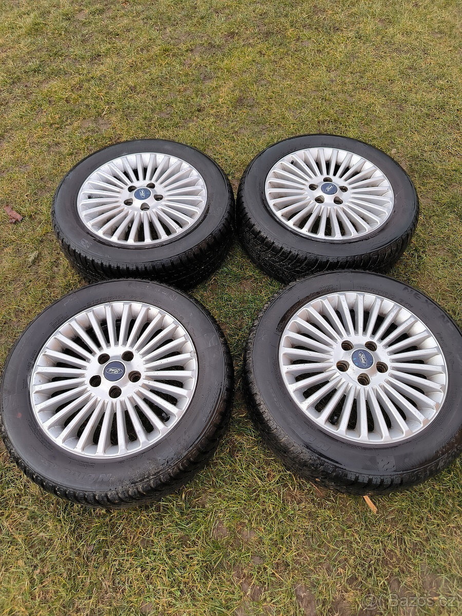 4 org. ALU kola FORD 16´,5x108, 215/55/16 MONDEO, S-MAX