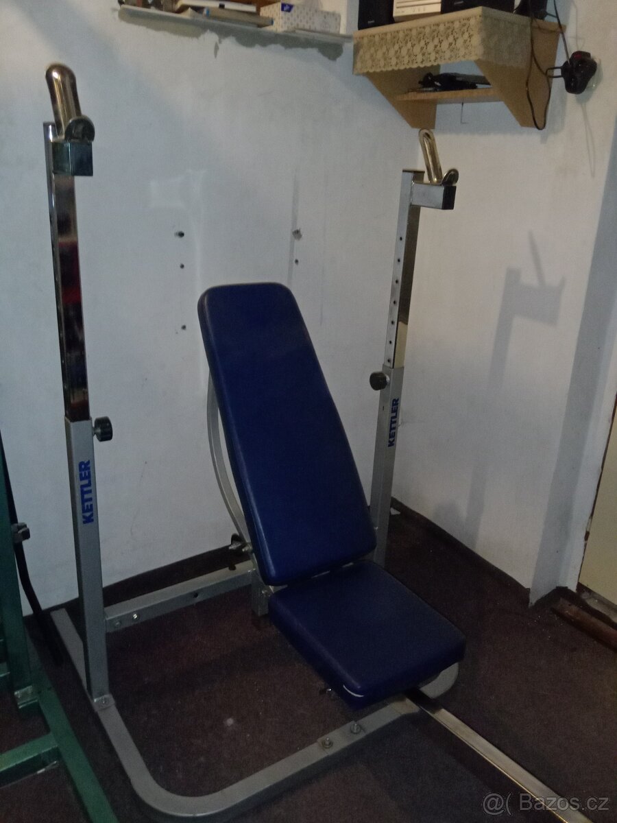 Bench-press - polohovatelný Kettler