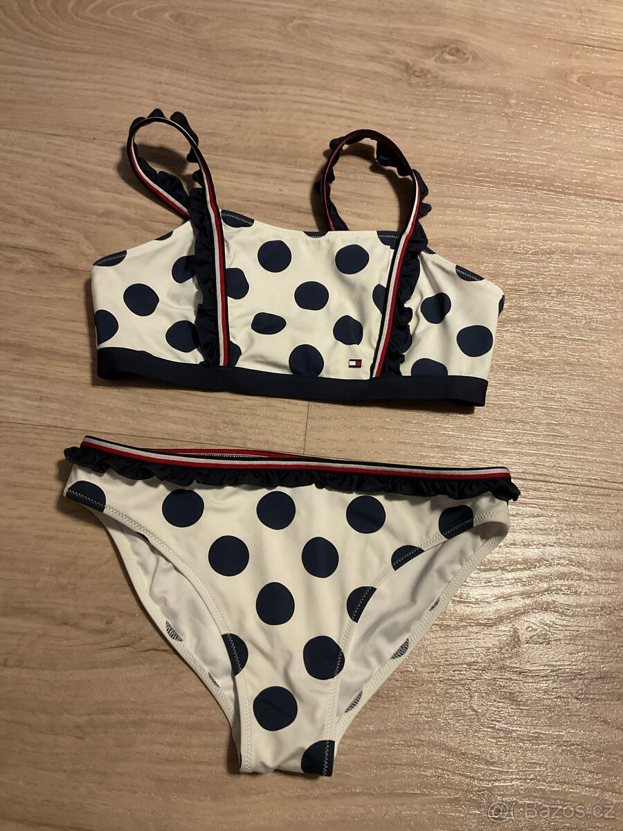 Dívčí plavky Tommy Hilfinger 10-12