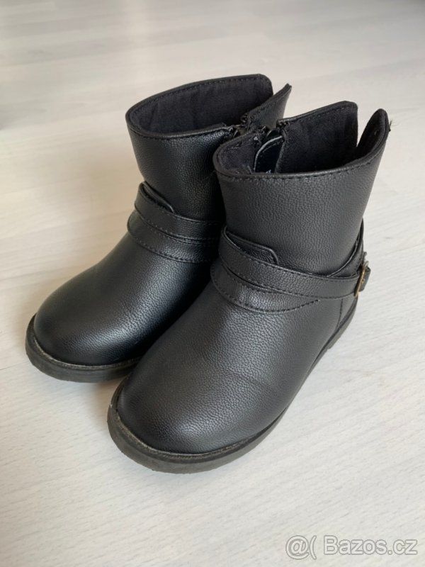 dětské koženkové botičky GAP vel. 24