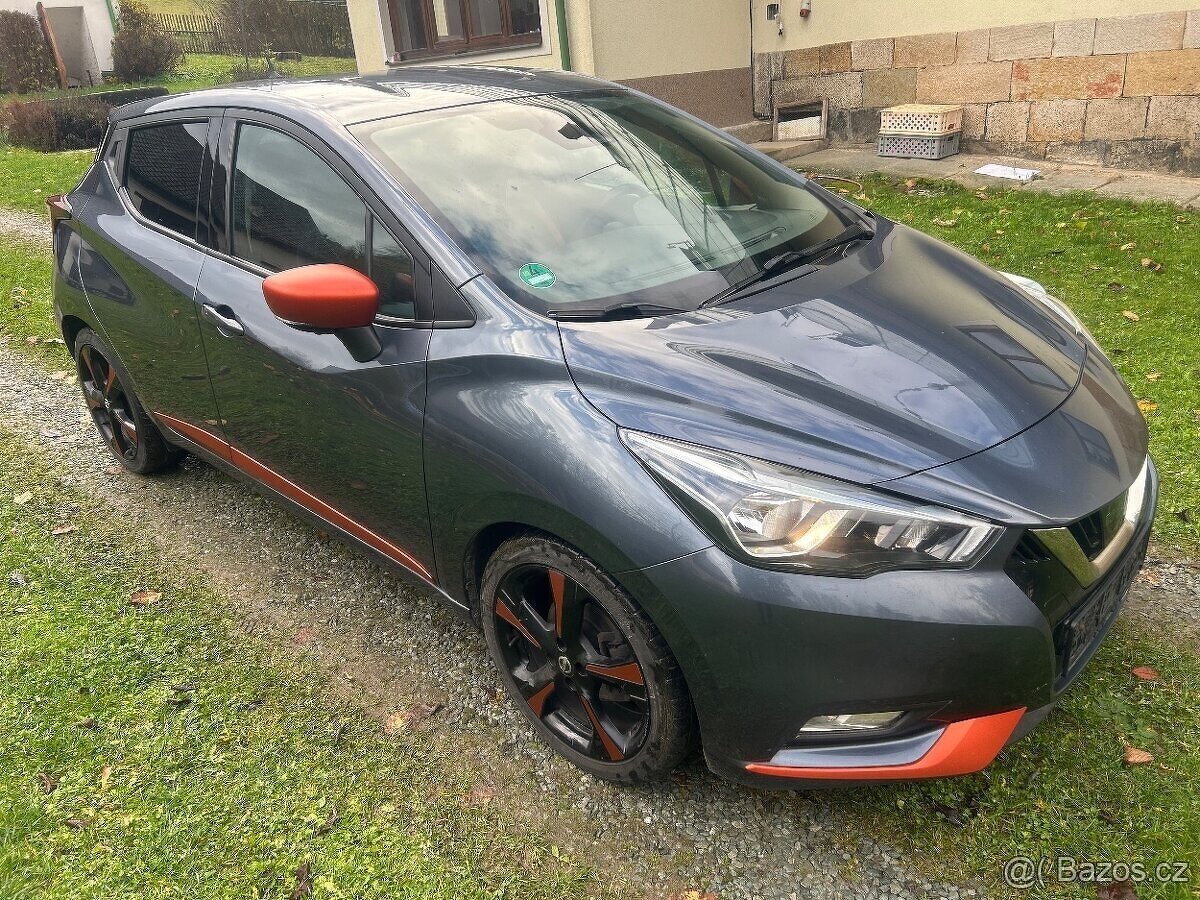 NISSAN MICRA 0,9 66KW BENZIN R.5/2017 NAVIGACE ESP