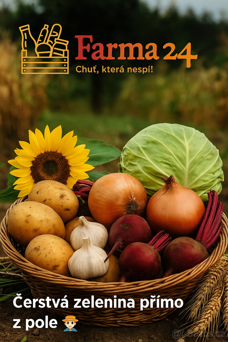 🌿 Farma24 – čerstvá zelenina přímo od farmářů 🌿