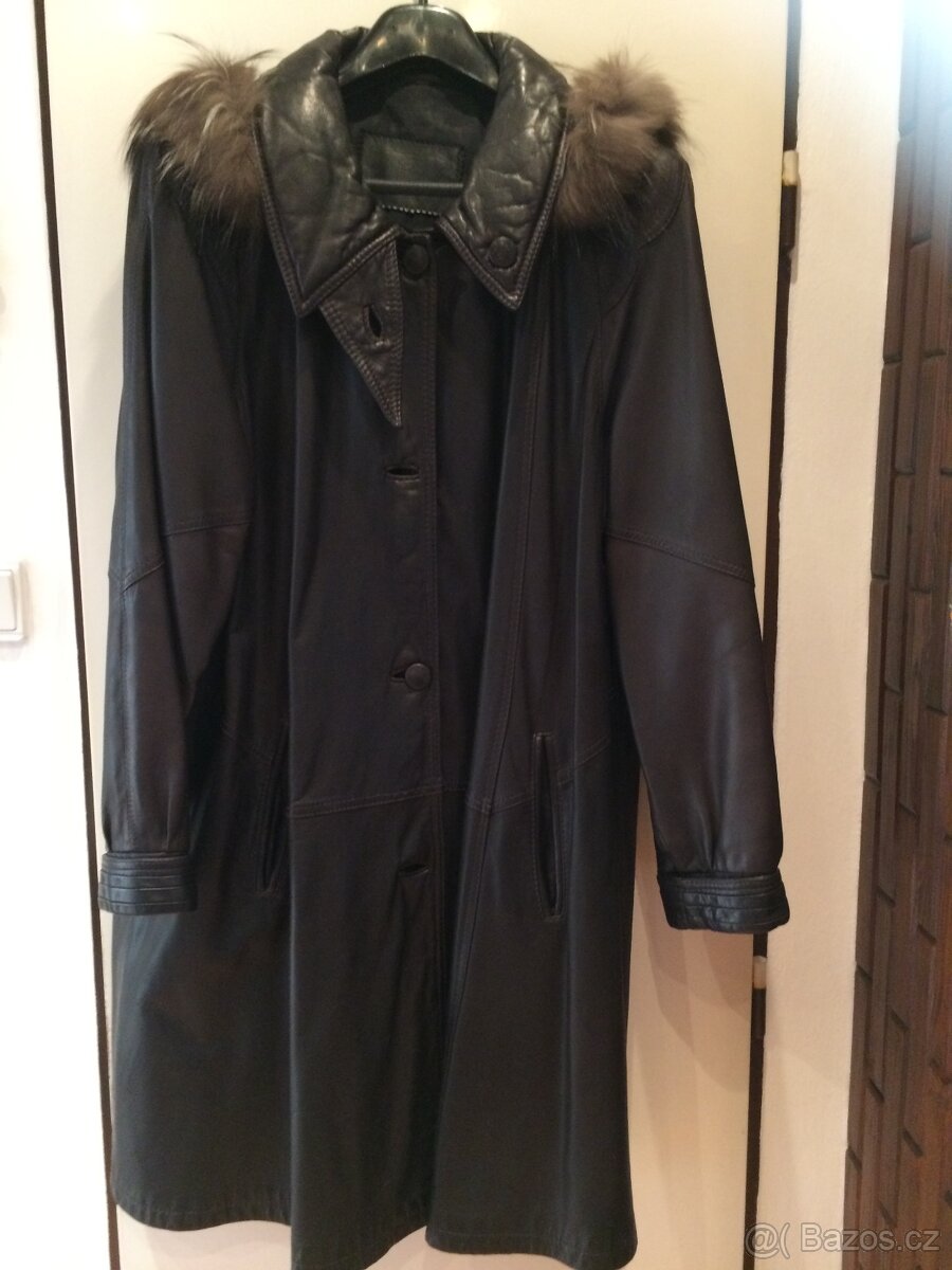 Kožený kabát