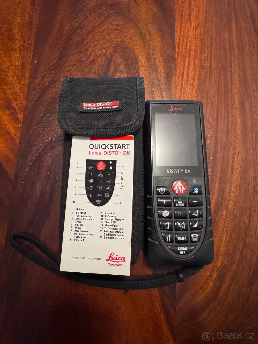 Univerzální laserový dálkoměr Leica DISTO D8