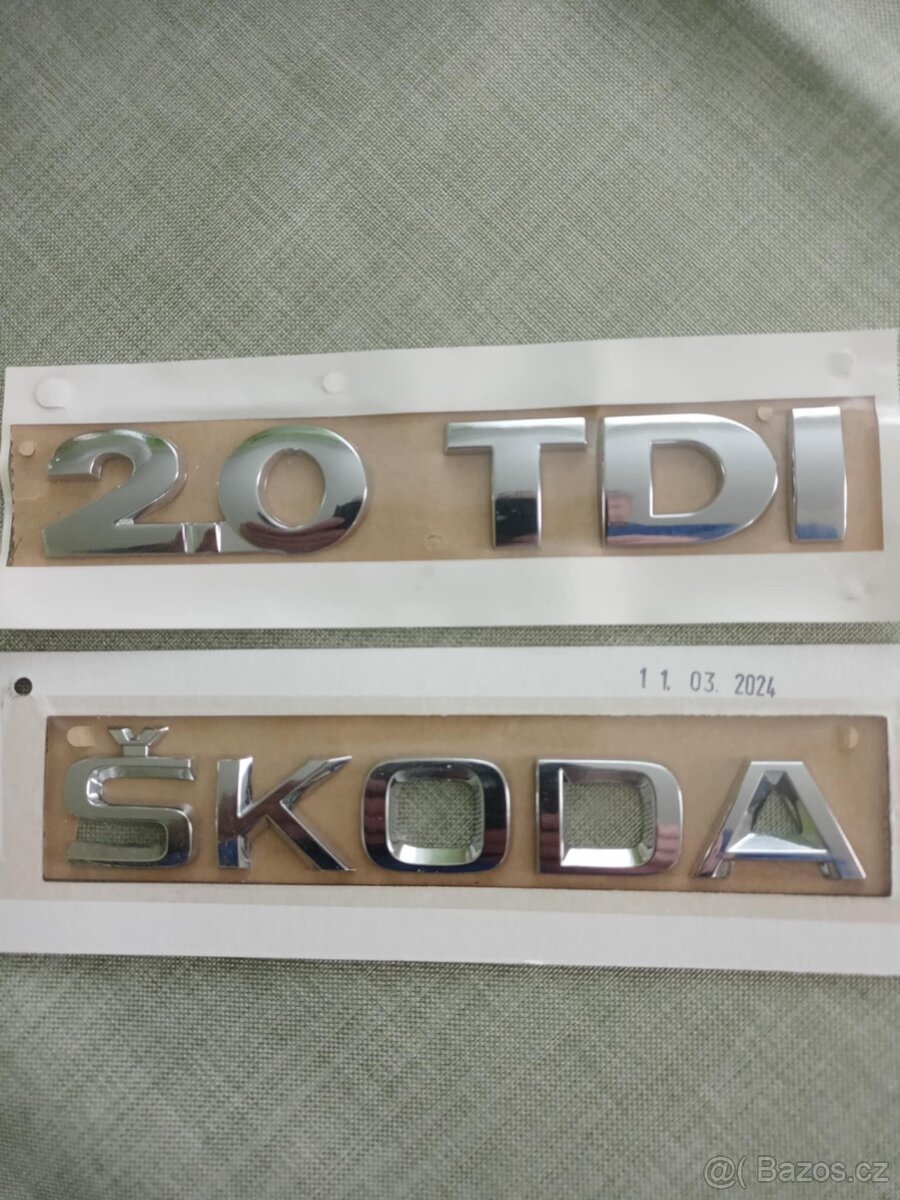 Samolepky Škoda originál