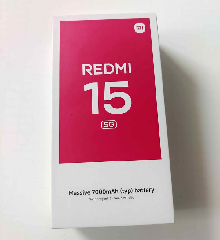 Xiaomi Redmi 15 5G černá