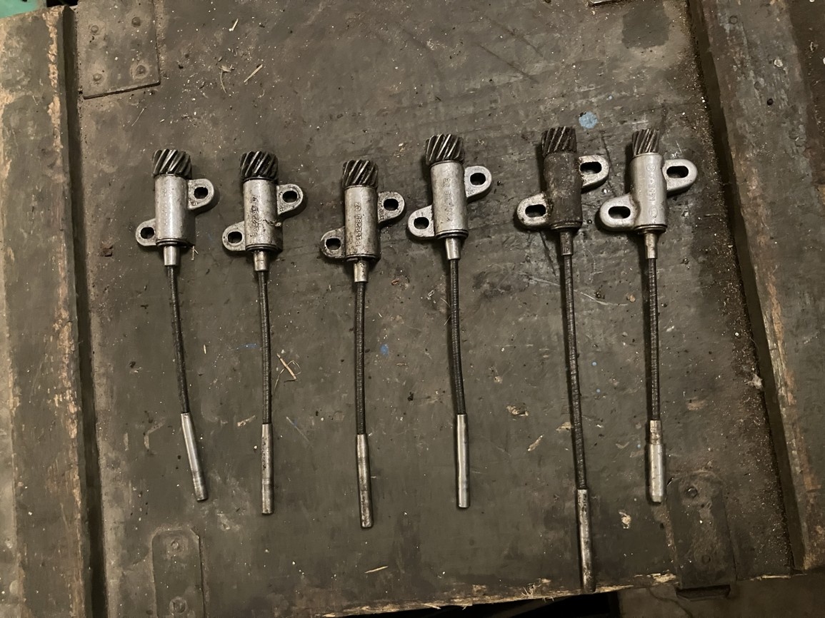 pastorky na pohon tachometru