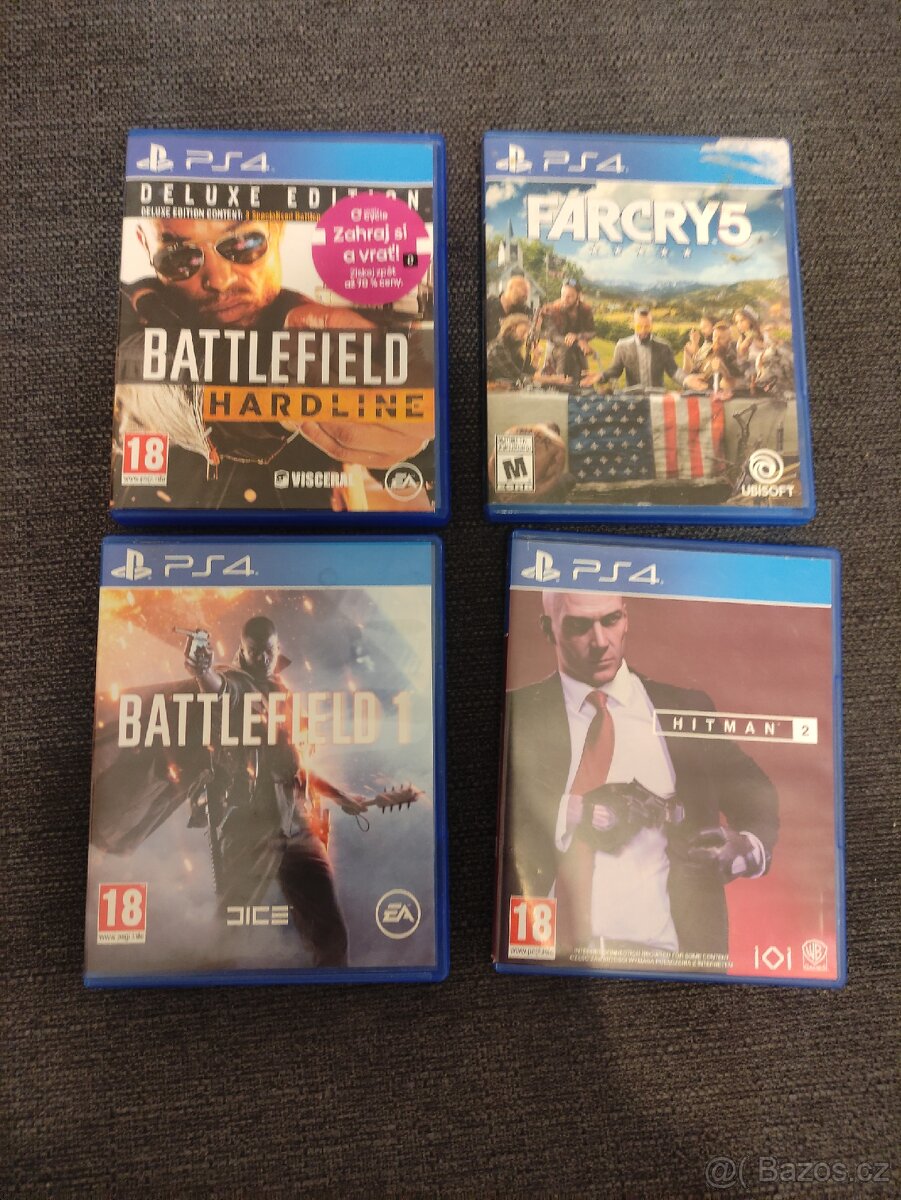 Prodám hry na PS4