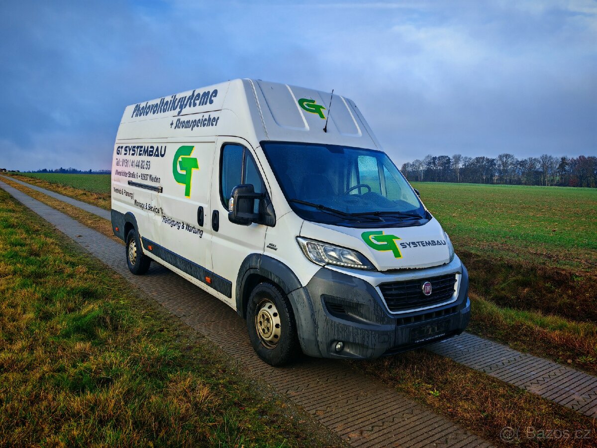 Fiat Ducato 3.0, 130kw, tažné 3t, dovoz.