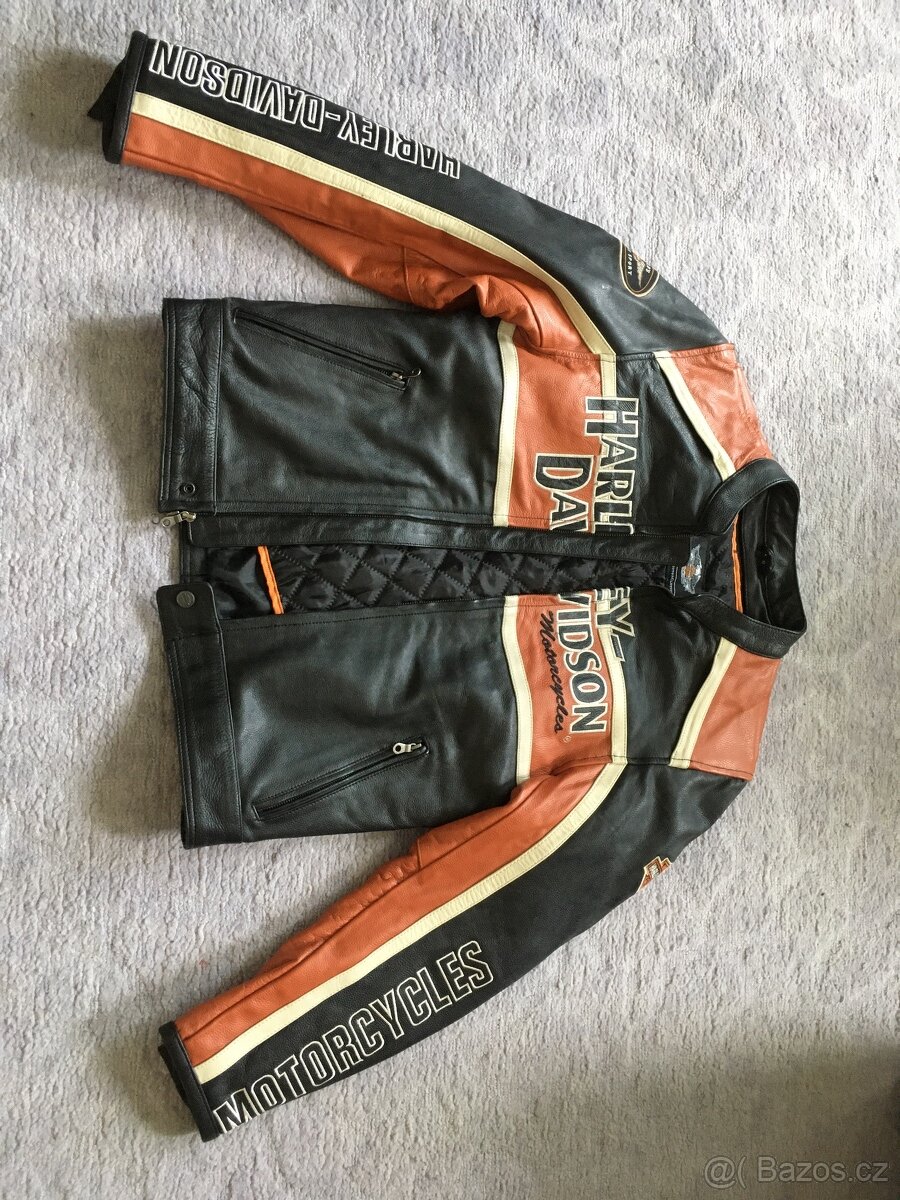 Harley Davidson kožená bunda M/S