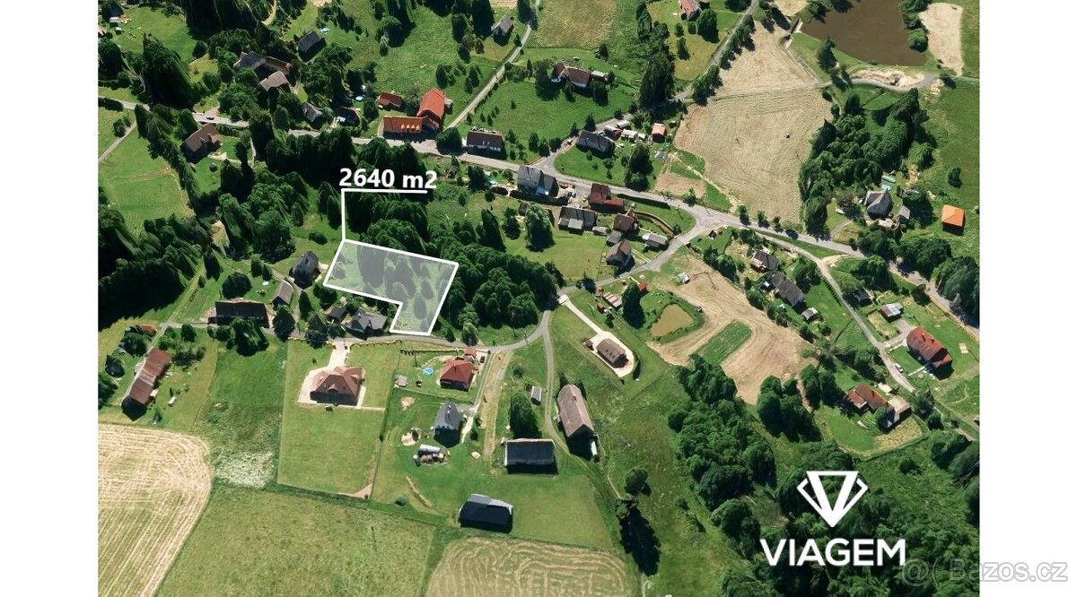 Stavební - bydlení 2 640 m²