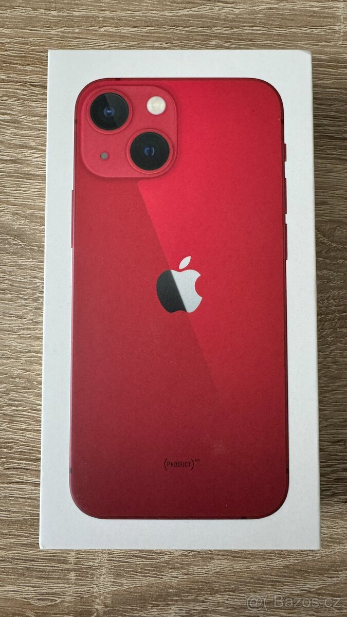 Apple iPhone 13 mini 256GB RED 10.000kč 89%baterie