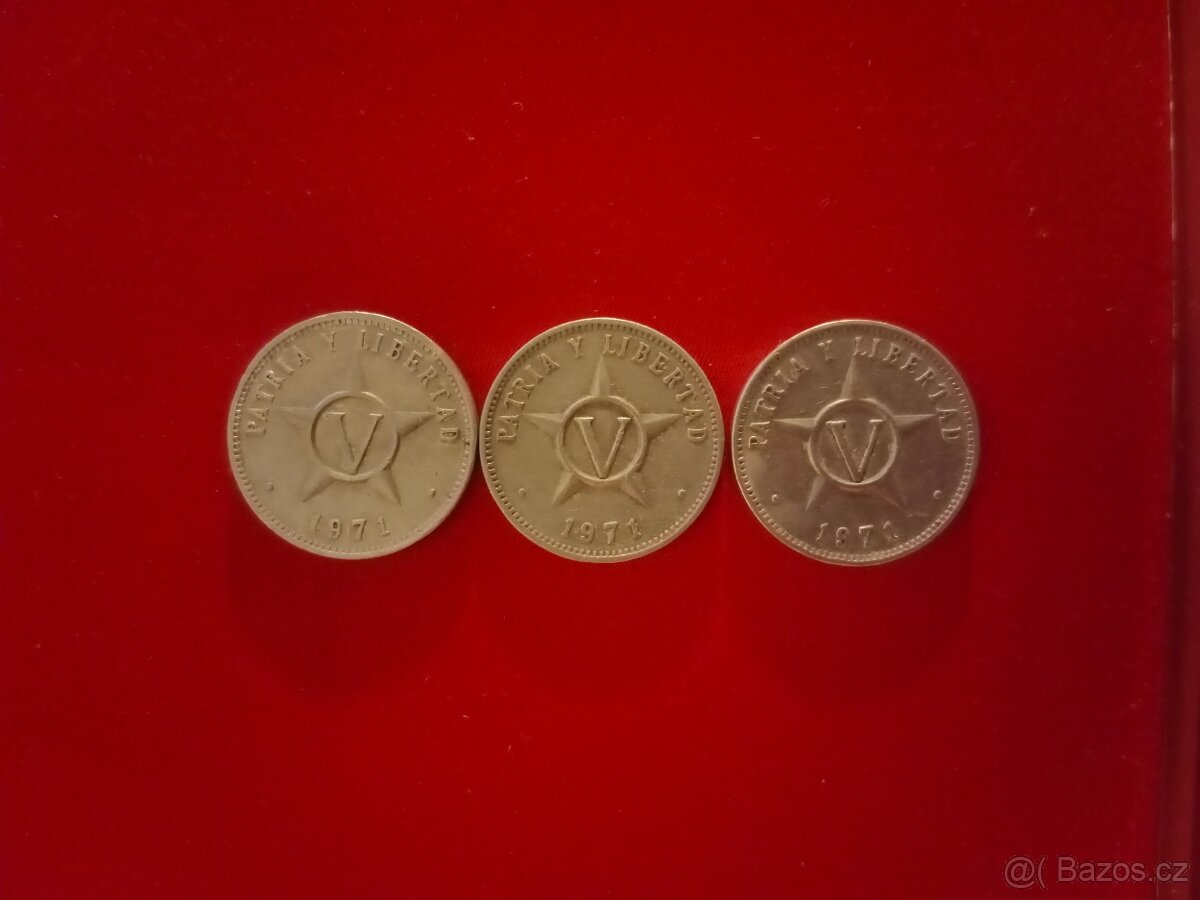 KUBA 5 CENTAVOS 1971 - 3KS