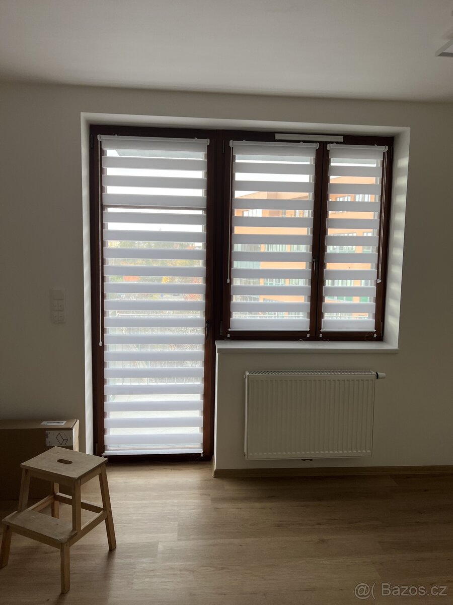 Rolety den a noc - sněhobílá (6 rozměrů)