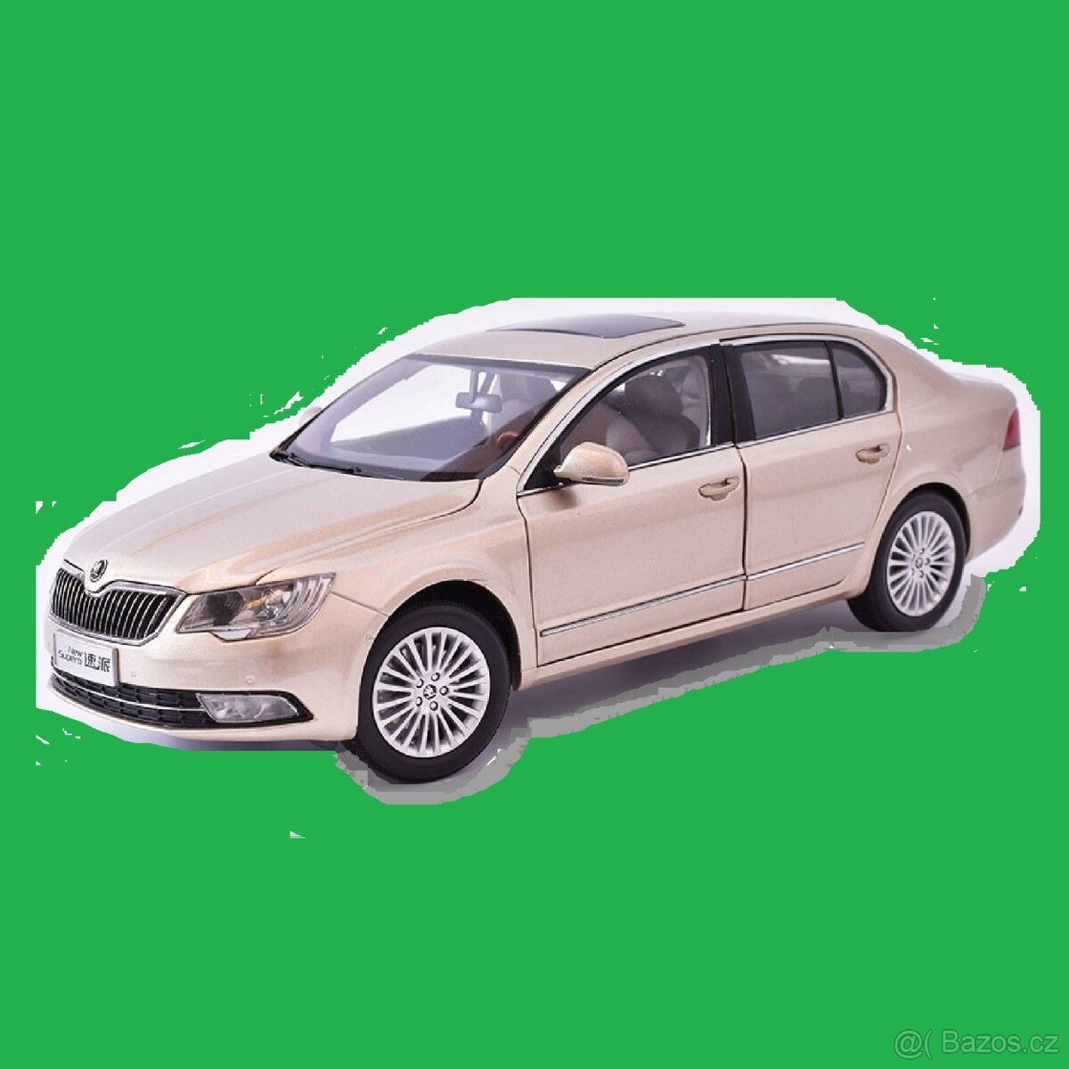 NOVÝ Škoda Superb 2 FL (facelift), ABREX M 1:18, otevírací
