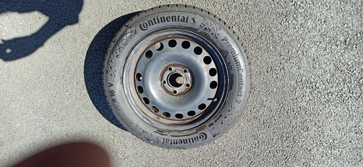 Letní pneumatiky 4ks Continental 205/55 R16 PremiumContact7